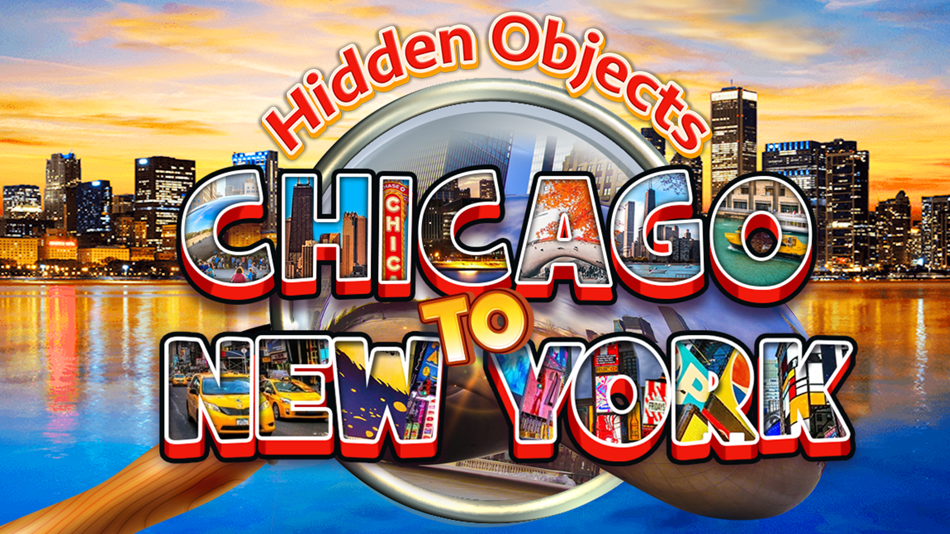 #1. Hidden Object New York Chicago (iOS) โดย: Brainfull, LLC