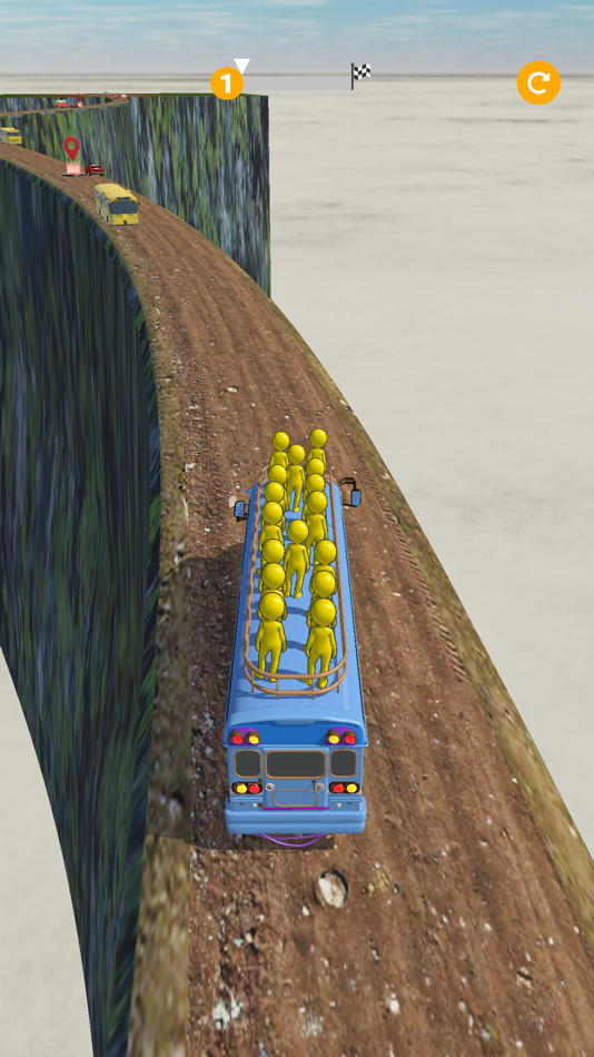 #1. Bus Drive 3D (iOS) 由: Black Candy LLC