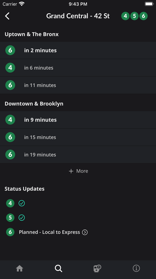 #4. NYC Subway Feed (iOS) 由: Sean Carney