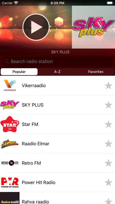 Screenshot #1 pour Radio EE