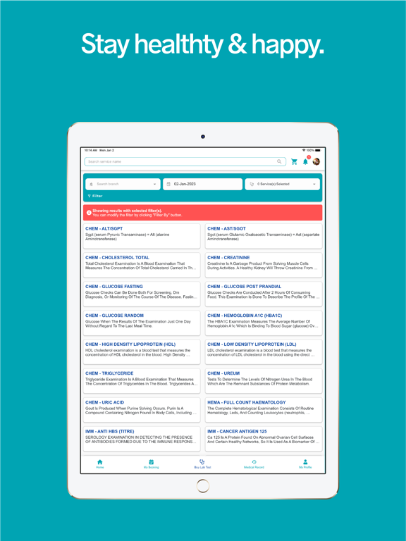 Virtu DigiLab iPad screenshot 3 - Health & Fitness app