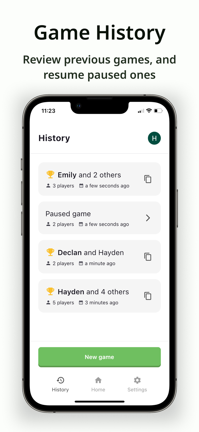 Finscore for Finska and Mölkky