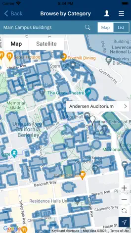 Game screenshot UC Berkeley Mobile hack