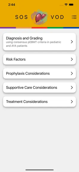 Game screenshot SOS/VOD Diagnosis and Grading mod apk