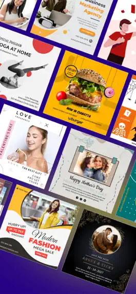 Game screenshot Social Media Post Maker - Ads apk