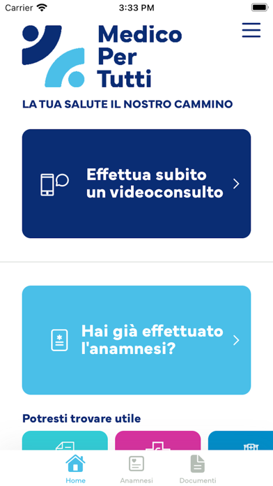 MedicoPerTutti Screenshot