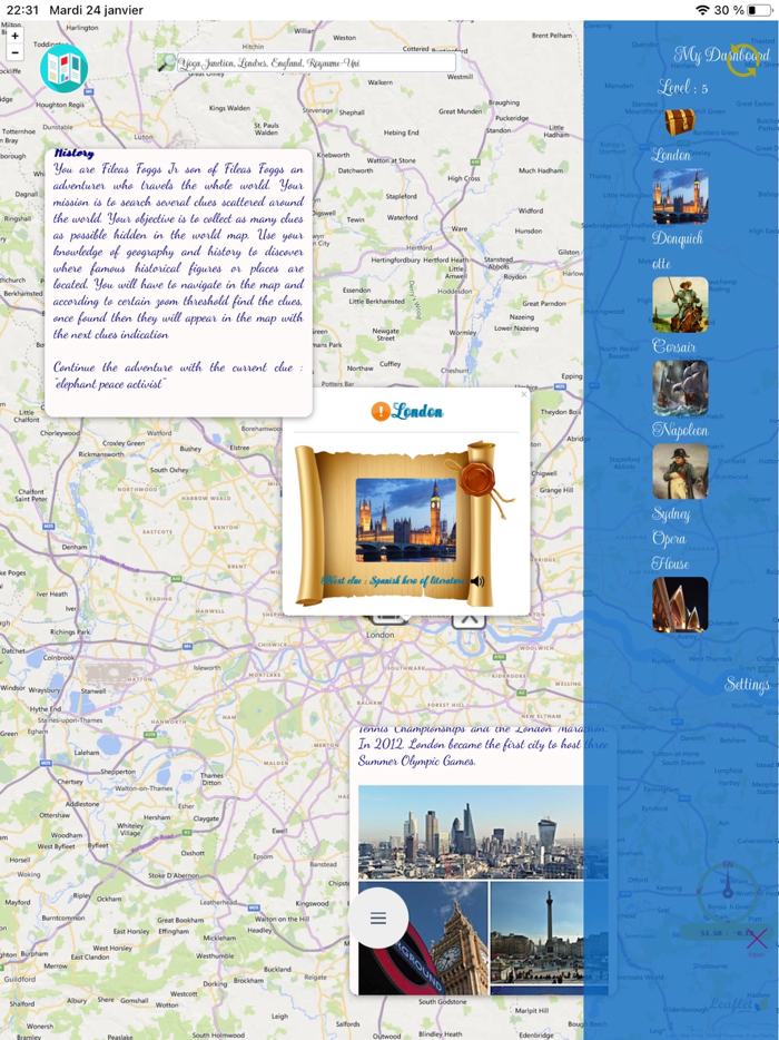 Map Challenge - Treasure Hunt