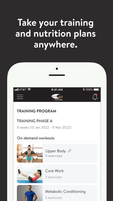 FitClub Boxing Lifestyle Screenshot