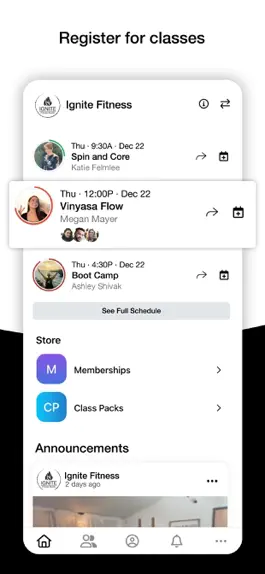 Game screenshot IGNITE Fitness Studio apk