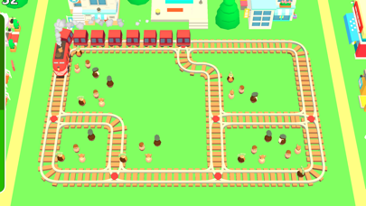 Train Games Racing Car Puzzle Screenshot