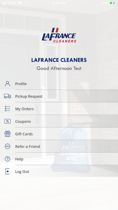 LaFrance Cleaners Screenshot