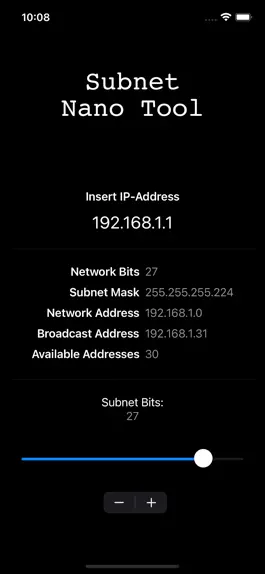 Game screenshot Subnet Nano Tool mod apk
