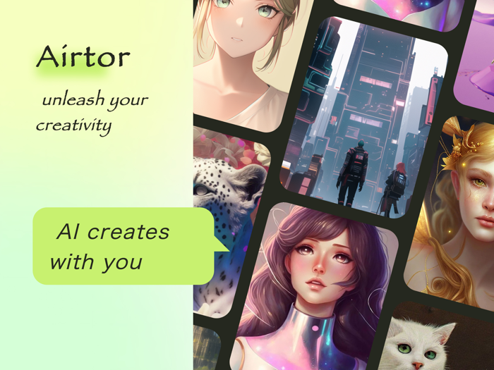 Airtor AI Art Avatar Editor