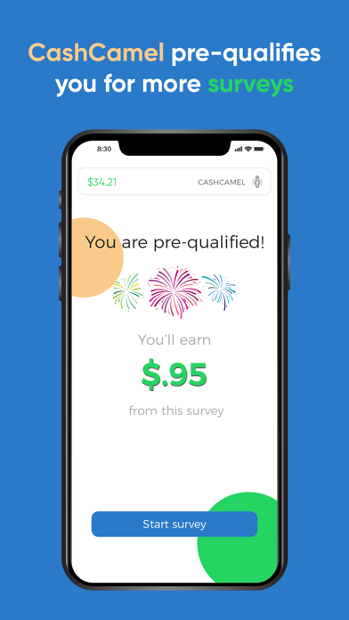 CashCamel - Surveys for Cash Screenshot