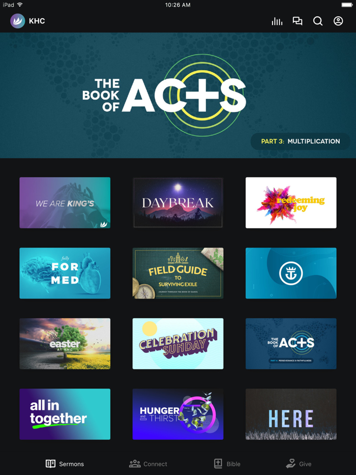 Kings Harbor Church App