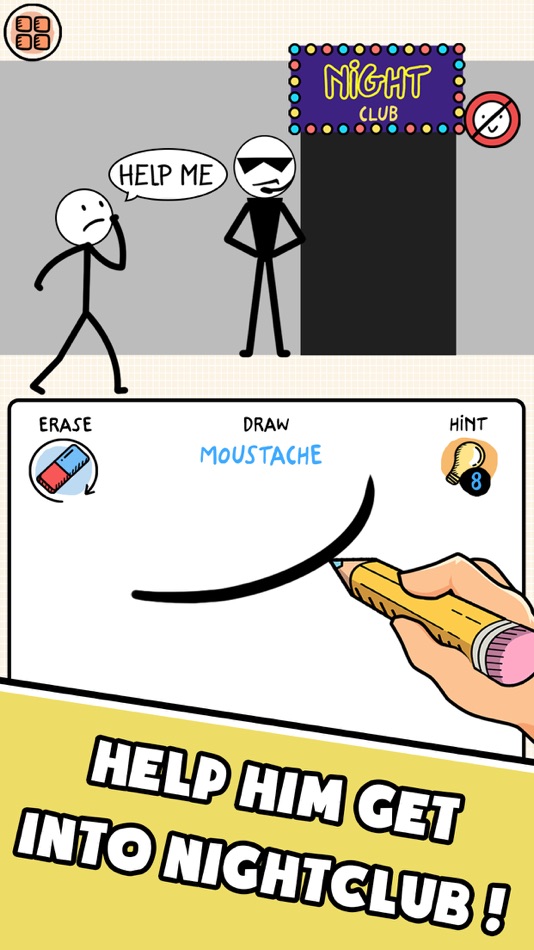 #1. Draw puzzle: sketch it (iOS) By: Mai Chan