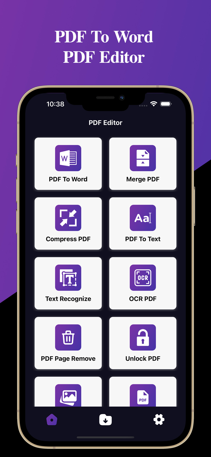 PDF To Word PDF Editor