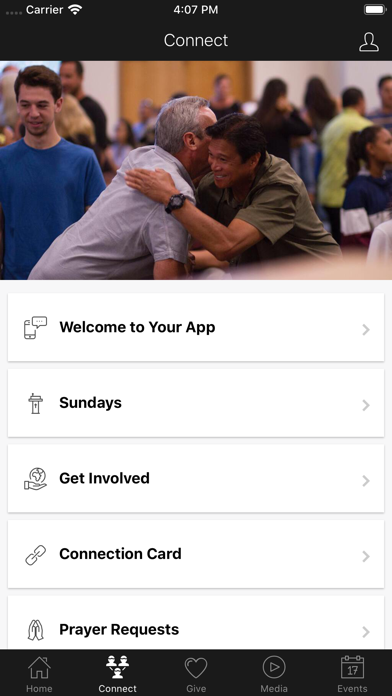 Cross Creek Church iPhone screenshot 2 - Lifestyle app