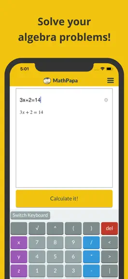 Game screenshot MathPapa - Algebra Calculator mod apk