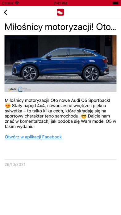 Brose Sitech App Screenshot