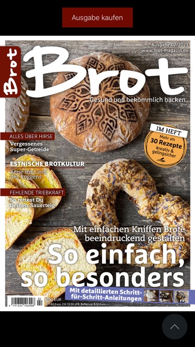 Brot Magazin Screenshot
