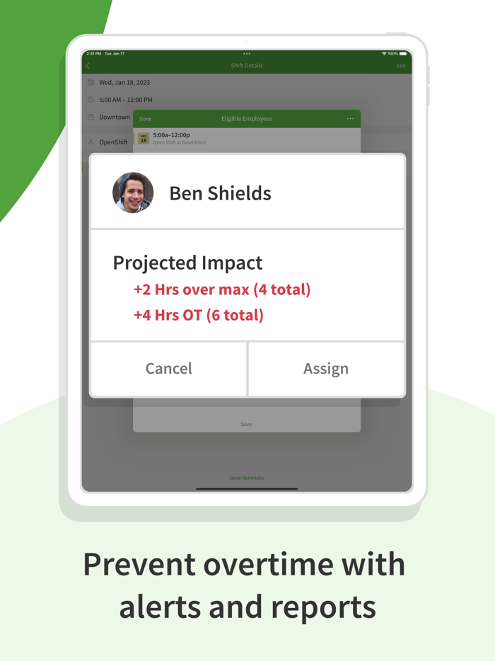 When I Work Staff Scheduling