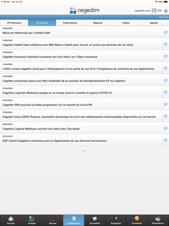 Screenshot #5 pour Cegedim IR