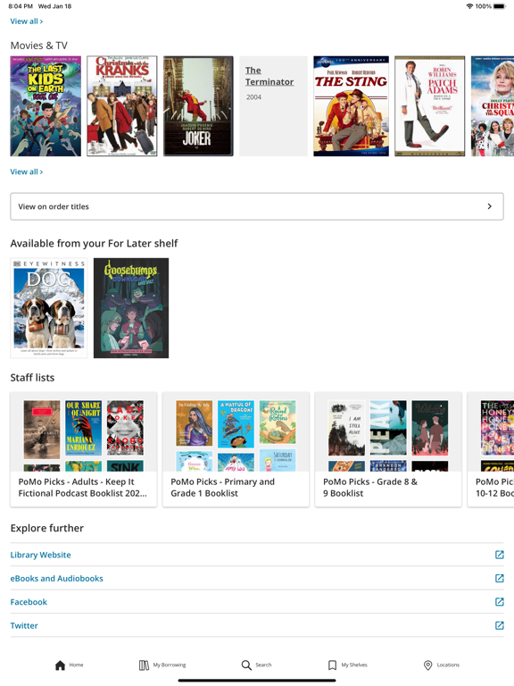 Screenshot #5 pour Port Moody Public Library