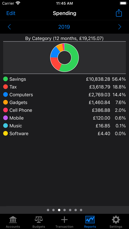 #10. Account Tracker (iOS) Podle: Graham Haley