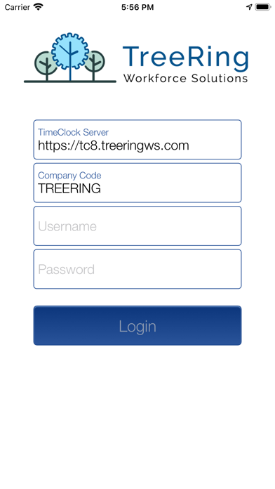 Treering Time Employee Screenshot