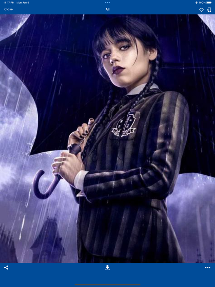 Addams Wednesday S2 Wallpaper