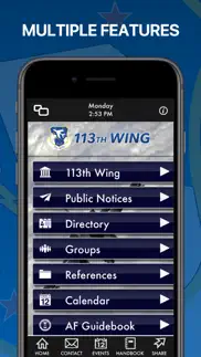 113th wing iphone screenshot 2