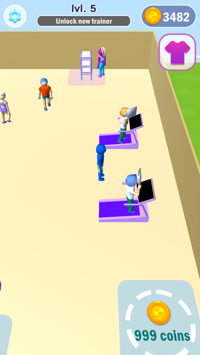 Idle Gym Workout Games Screenshot