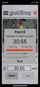 gpsA2Bmap screenshot #2 for iPhone