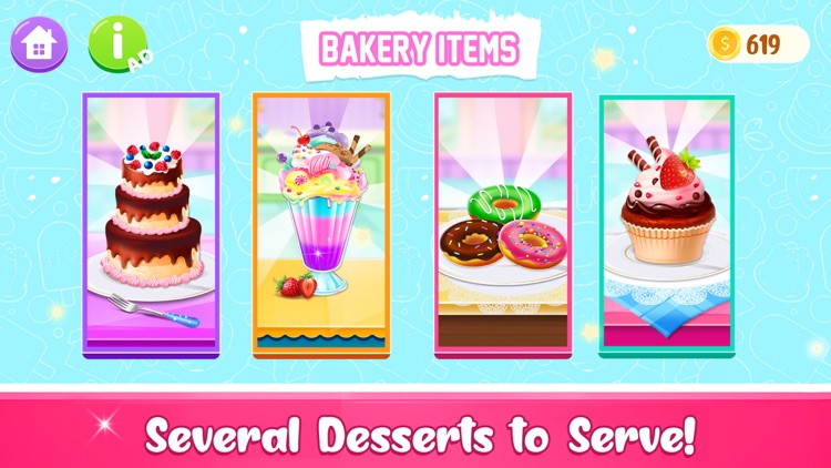 Sweet Bakery Dessert Chef screenshot-5