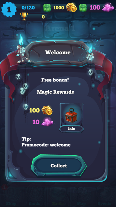 Hero Cards Battle - Slots Way Screenshot