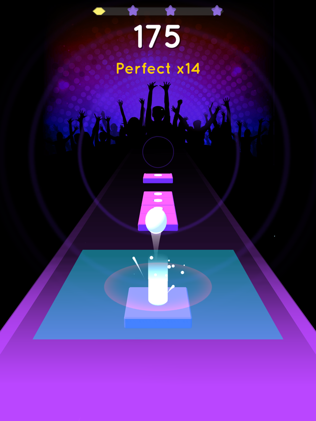 Beat Hop 3D Dancing Music Ball, game for IOS