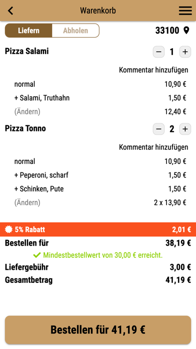 Dila's Kebab & Grillhaus Screenshot