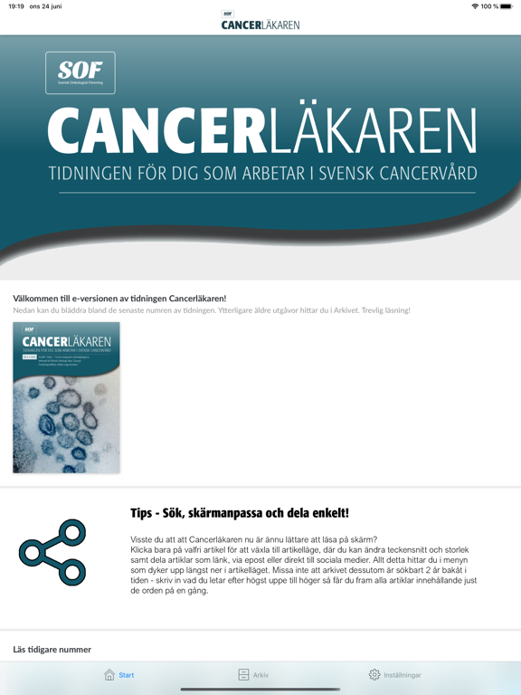 Screenshot #4 pour Tidningen Cancerläkaren
