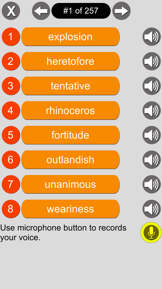 #5. Learn English Word Reading (iOS) Podle: Chandrika Dalwadi