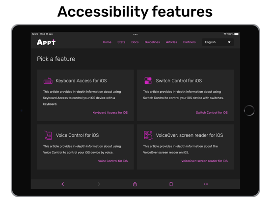 Screenshot #5 pour Appt - App accessibility