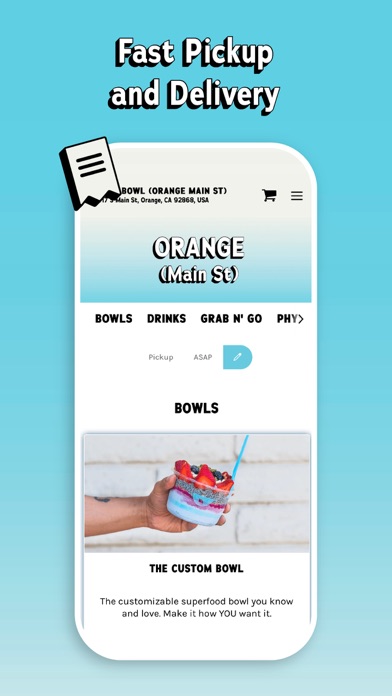 Blue Bowl Screenshot