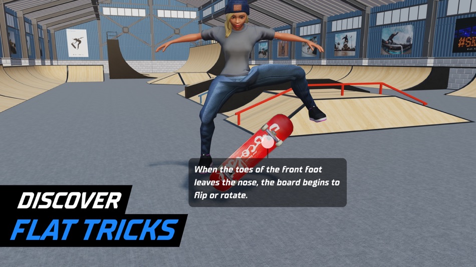 #1. 3D Skate Tricks: learn easily (iOS) 由: Vincent Ogloblinsky
