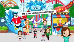 my town : iceme amusement park iphone screenshot 1