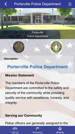 Game screenshot Porterville Police Department apk