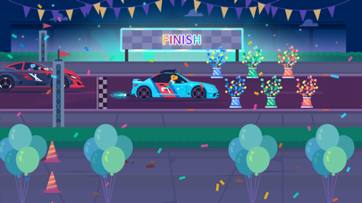 Dinosaur Racing Games for kids Screenshot