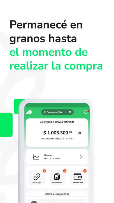 Agripay: pagá con granos Screenshot