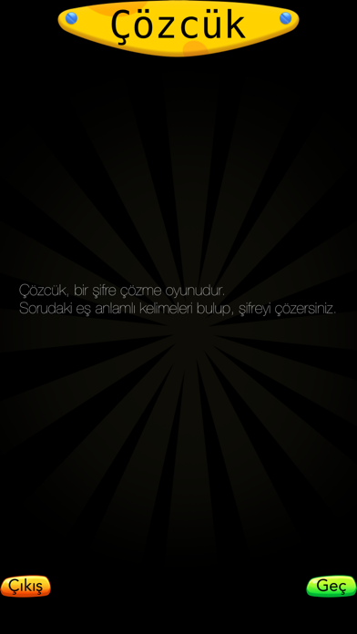 Çözcük Screenshot