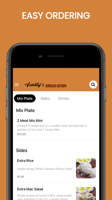 Auntys Hawaiian Kitchen Screenshot