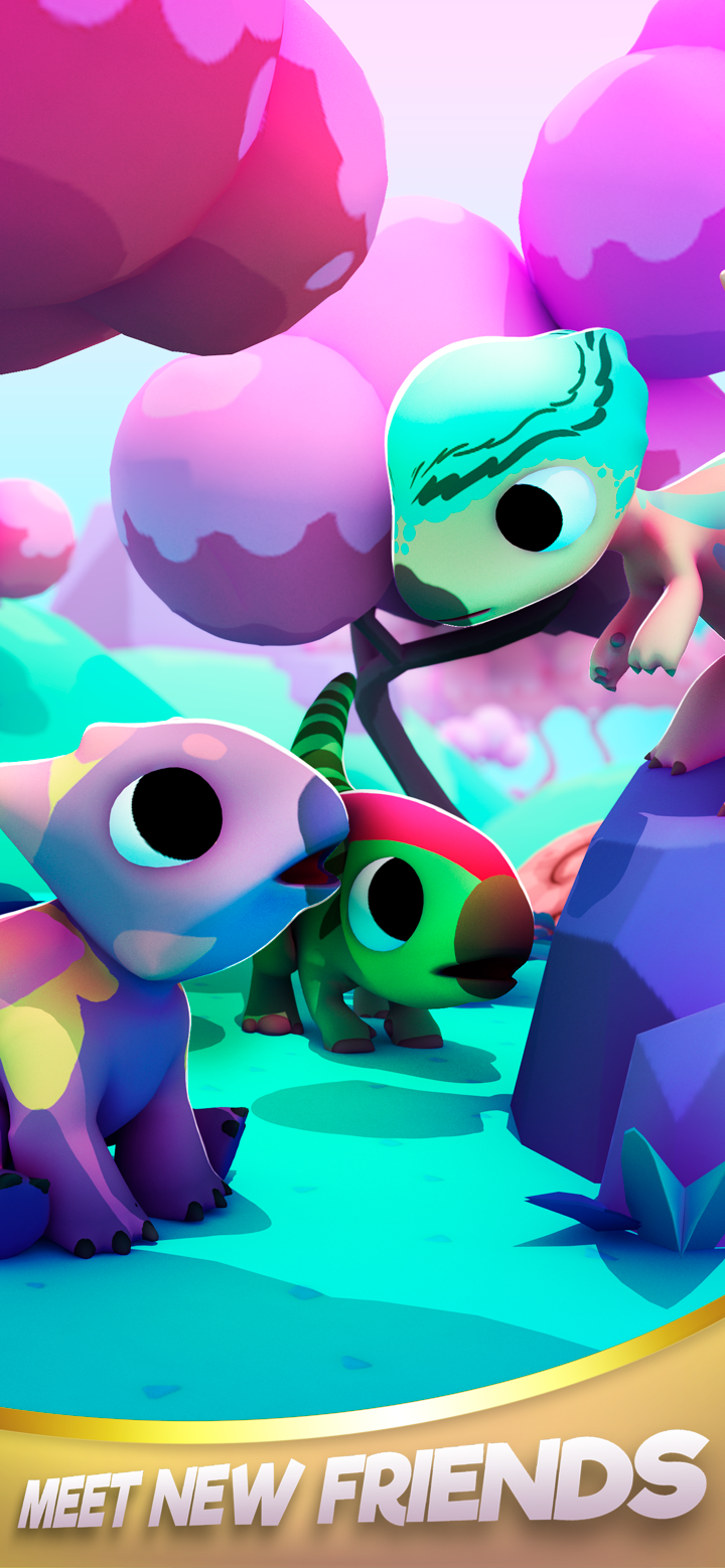 Dino Kids：可愛的公園遊戲 screenshot 3